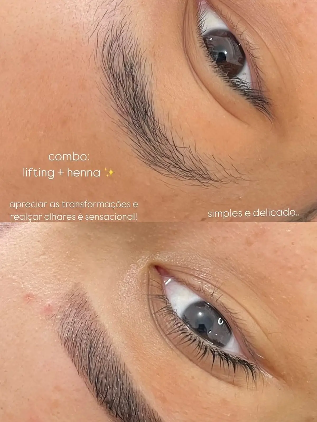 Sobrancelha com Henna Perfeita